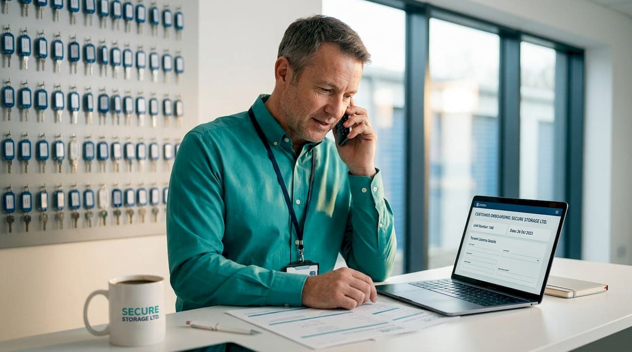 What does storage customer onboarding mean?